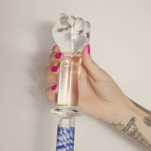 Glas 11-Inch Glass Fisting Dildo